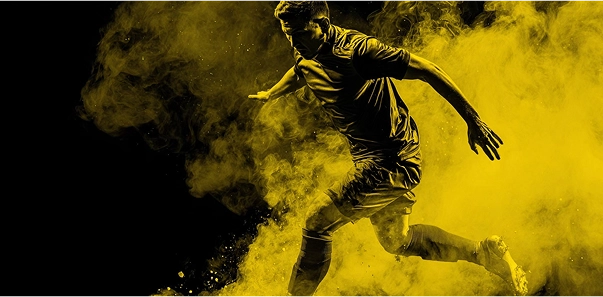 Melbet bahis, futbolcu topa vuruyor, spor bahisleri, Melbet online bahis